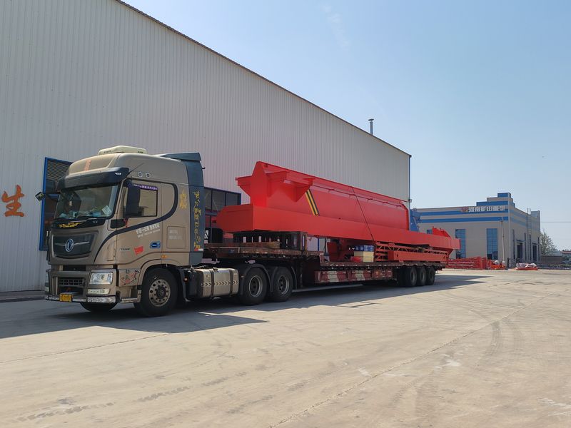 電動葫蘆門式起重機 MHxh16t—32m 制作完成，發(fā)往新疆交付客戶使用。